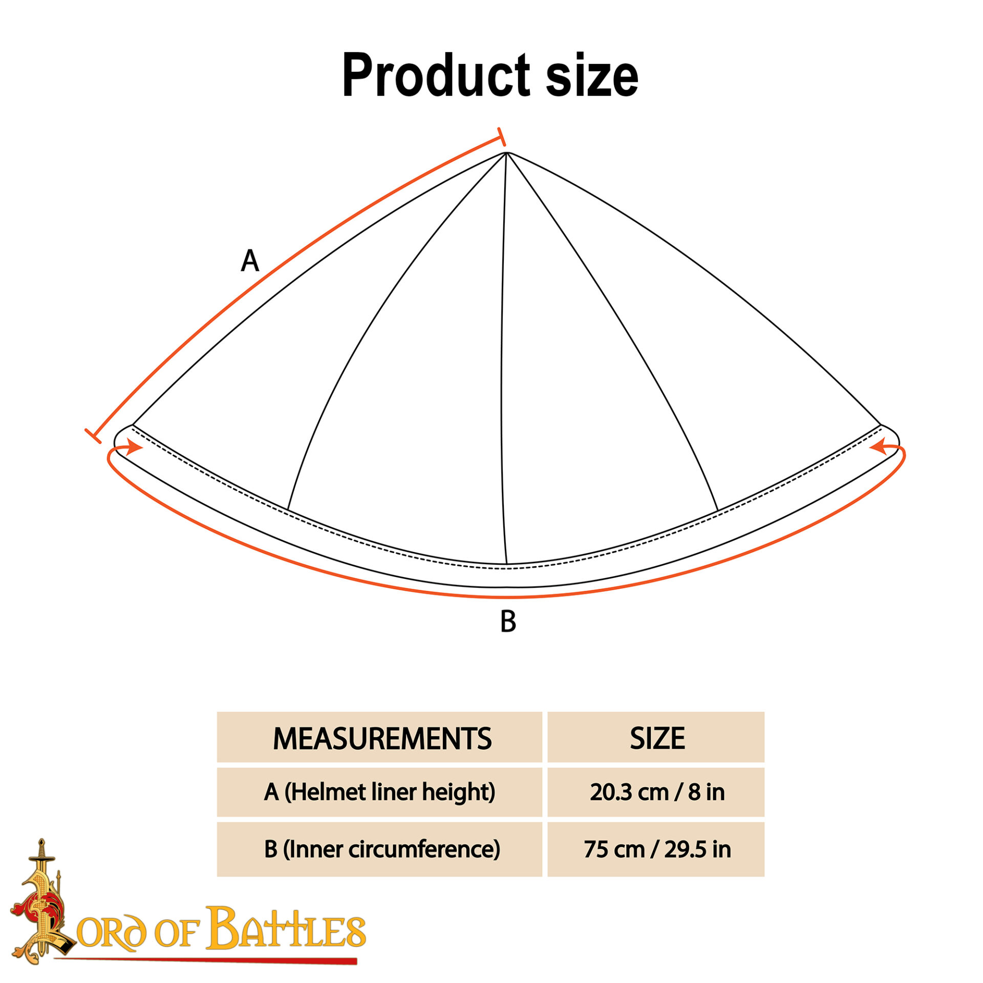 13th Century Medieval Padded Helmet Liner-25428E 2 Helmet Padded Lining Cap