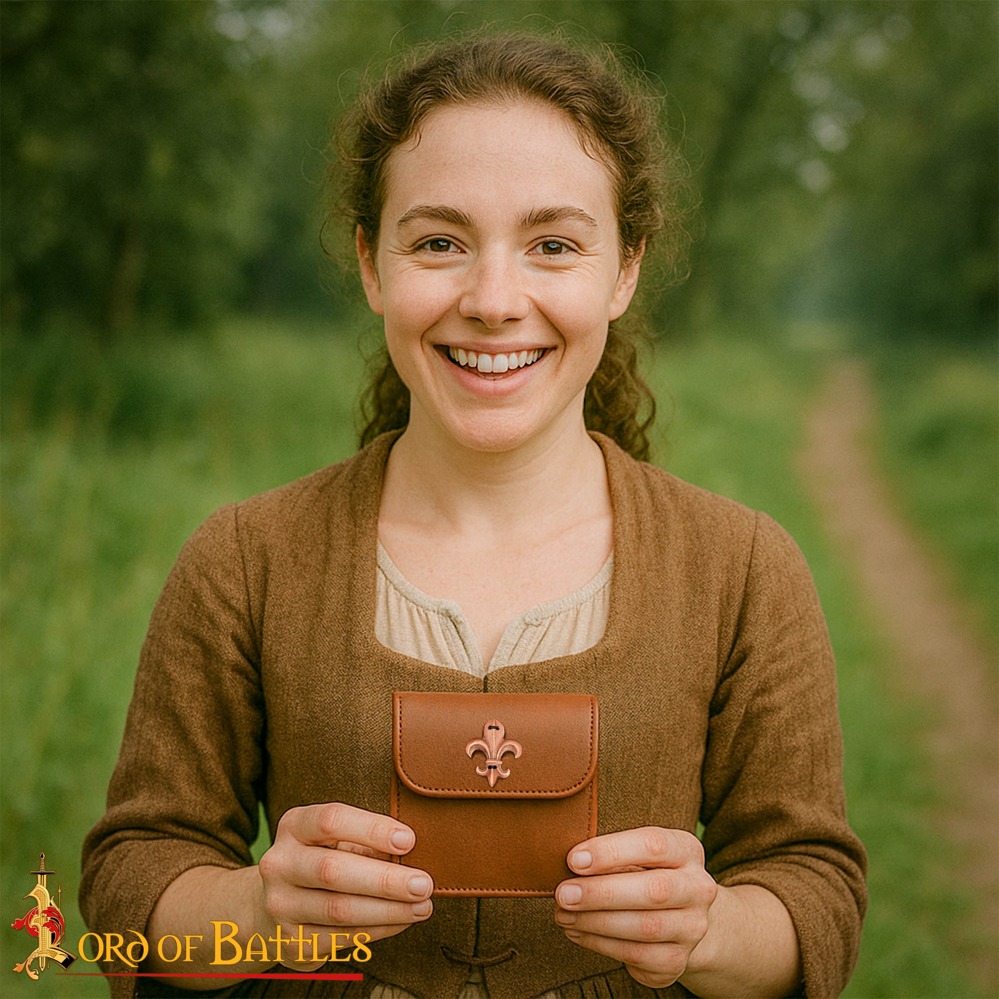 Fleur de Lys Belt Mount