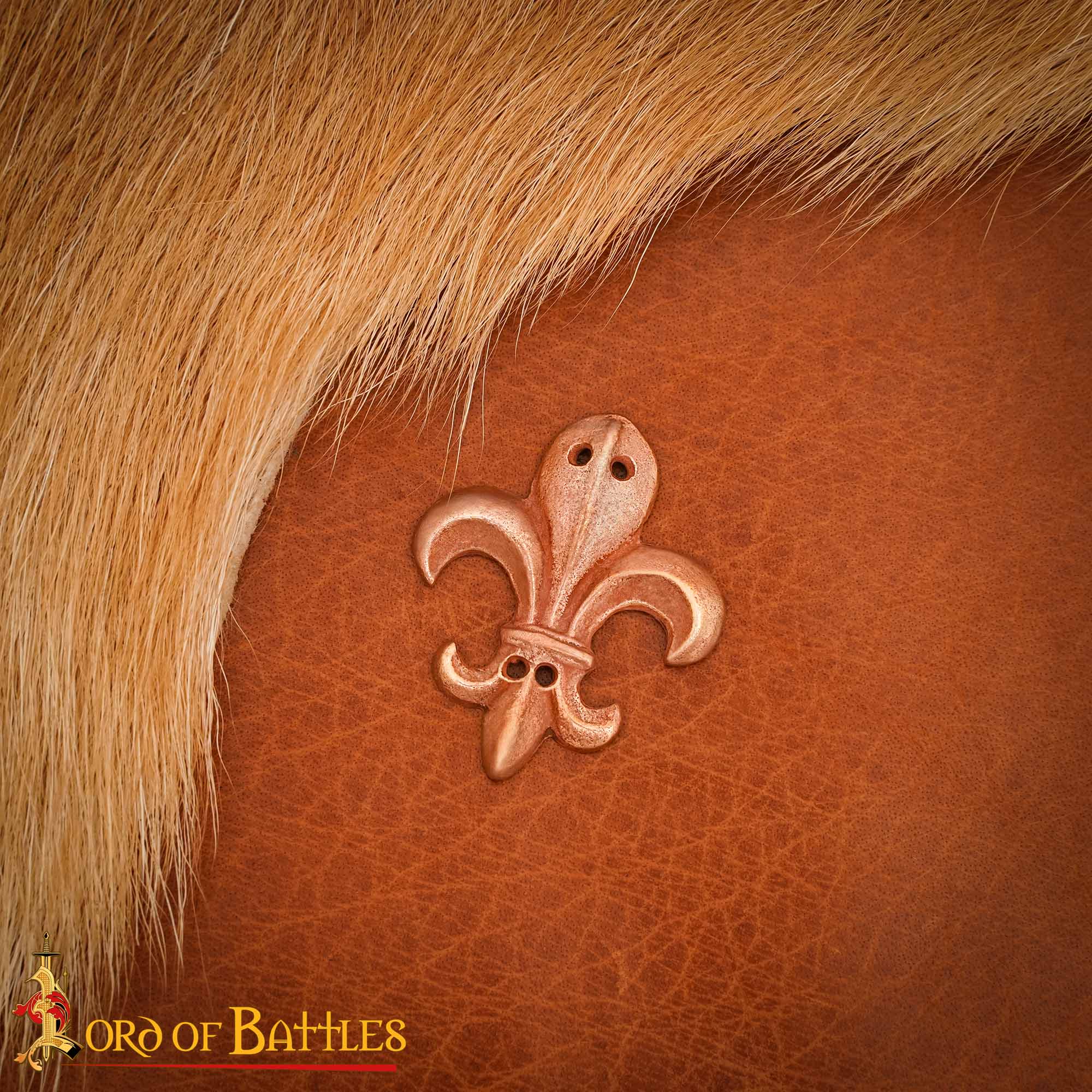 Fleur de Lys Belt Mount