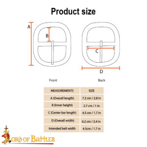 Oval Belt Buckle