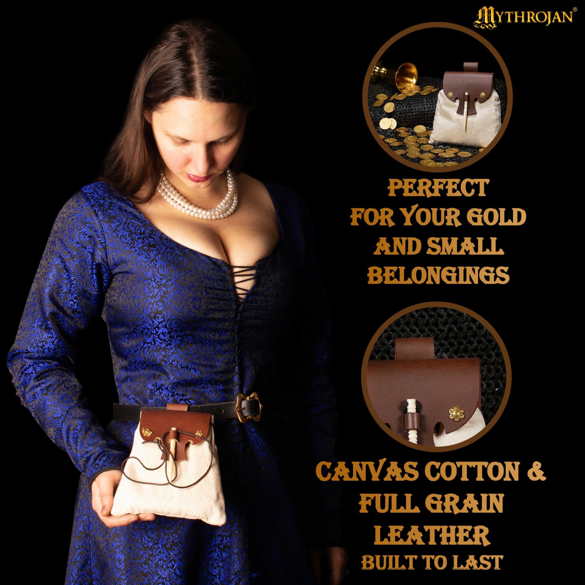 2-300699+ Medieval Fantasy Belt Bag