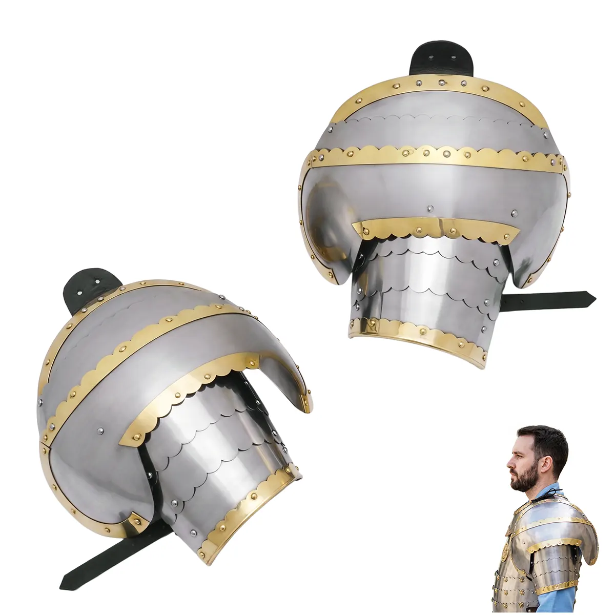 Polish hussar armor pauldrons
