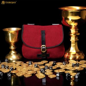 Medieval Jewelry Belt Pouch