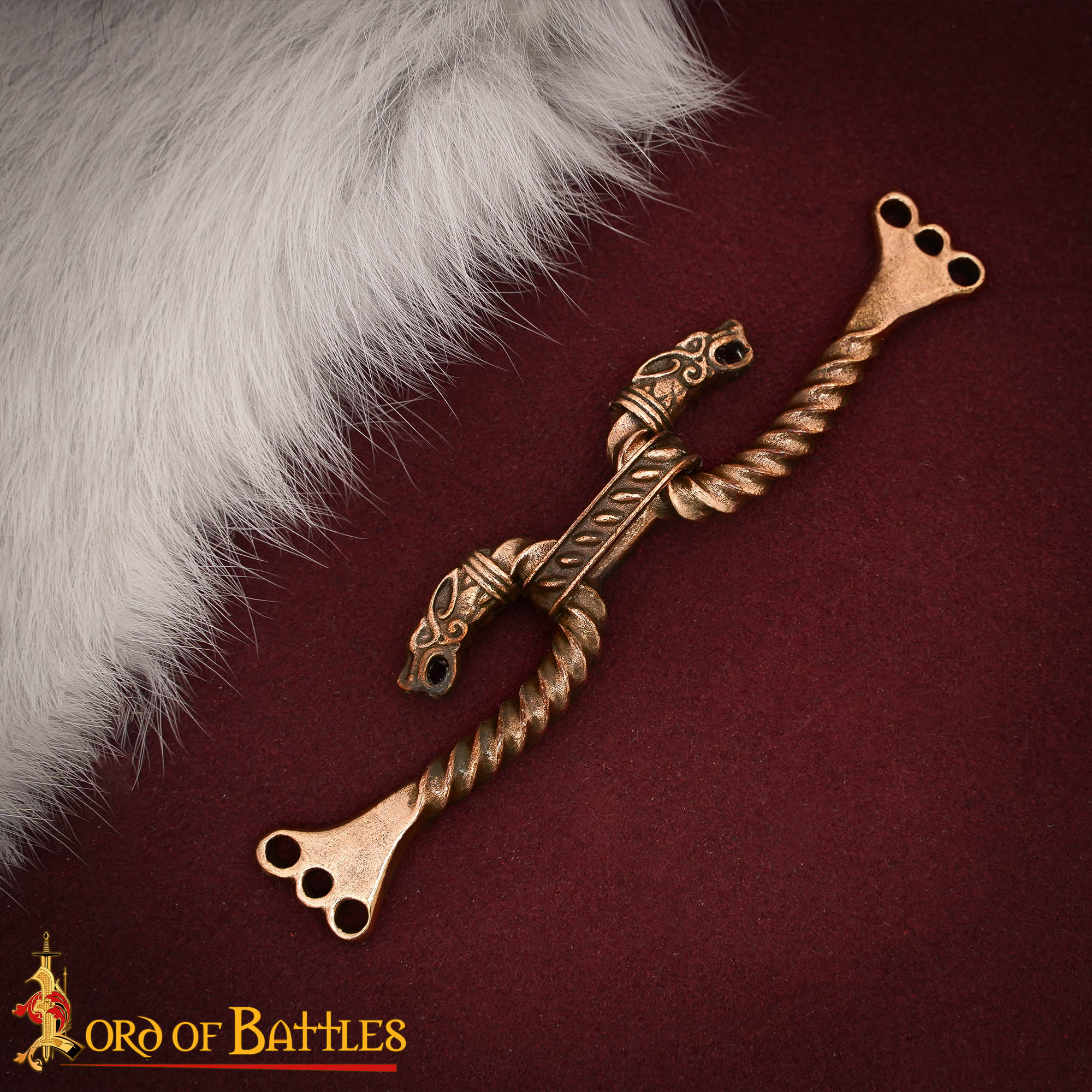 Bronze Cloak Clasp
