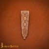9th–10th Century Viking Bronze Belt End – Norse Strap Tip for Historical Reenactment-26450BZ Solid Bronze Viking Belt End