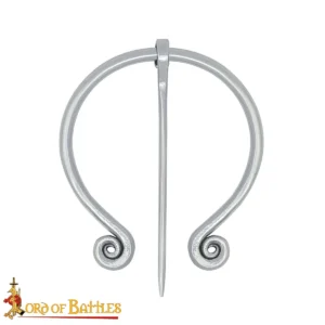 Ever-bright Stainless Steel Penannular Brooch - Iron Age & Medieval