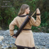 Medieval Leather Back Quiver-701302BR Medieval Leather Back Quiver