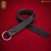 Medieval O-Ring Leather Belt-300904BK (1) O-Ring Leather Belt