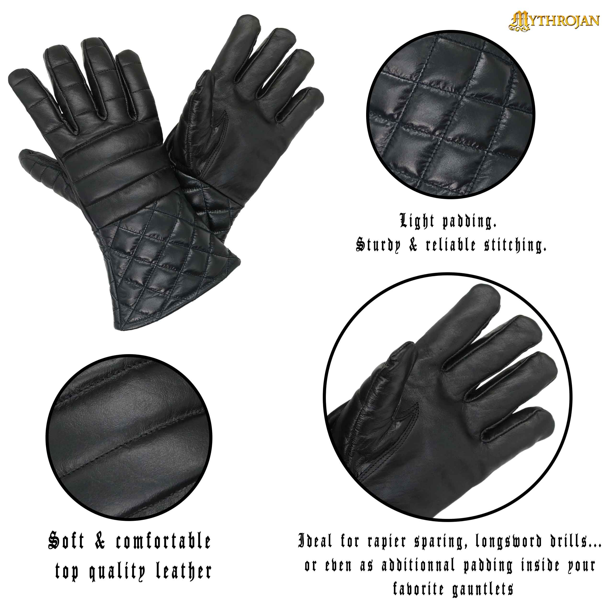 Leather Hand Gloves