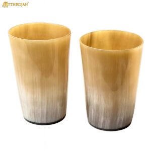 Viking drinking horn glass