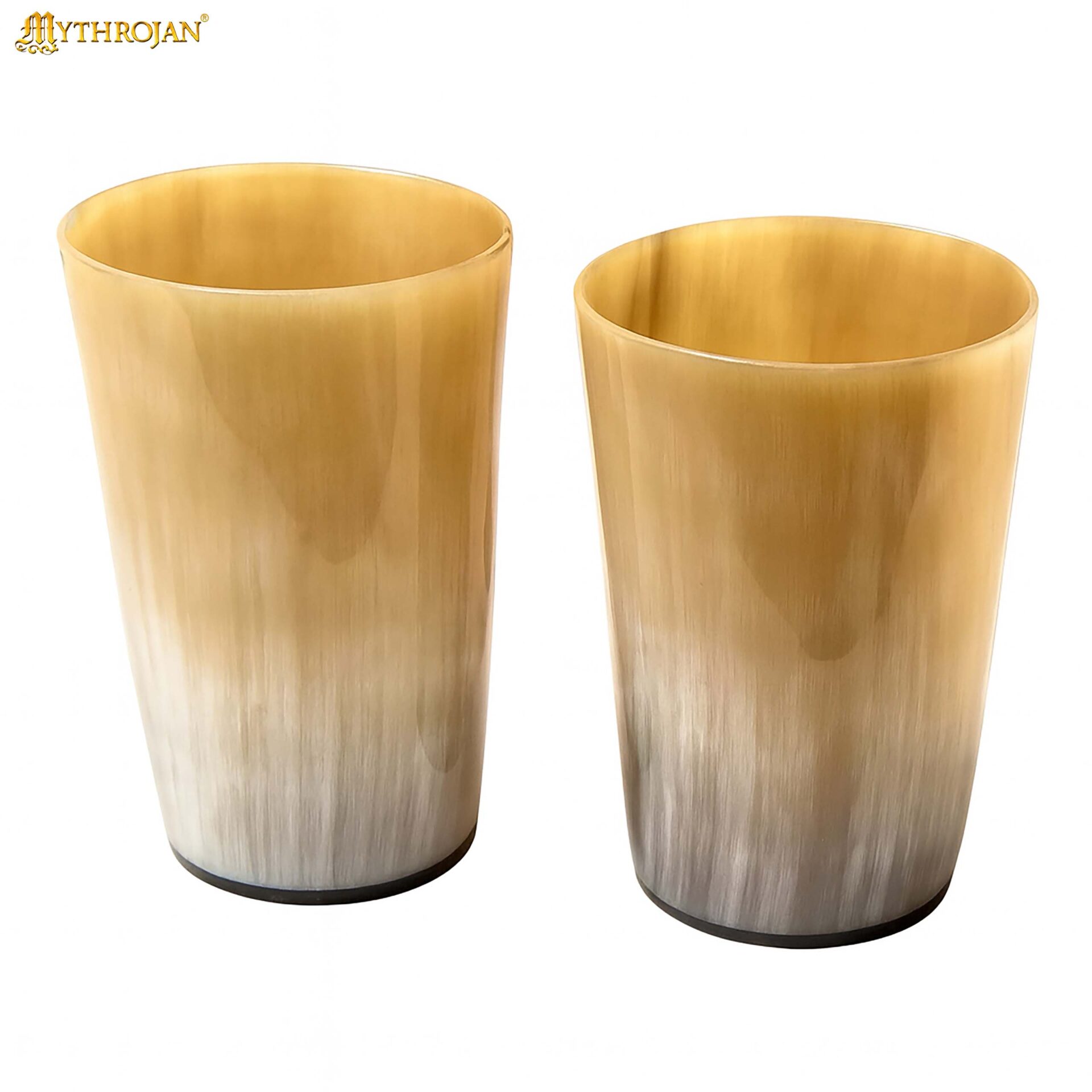 Viking Drinking Horn Glasses-300825L-2SET 3 Viking drinking horn glass