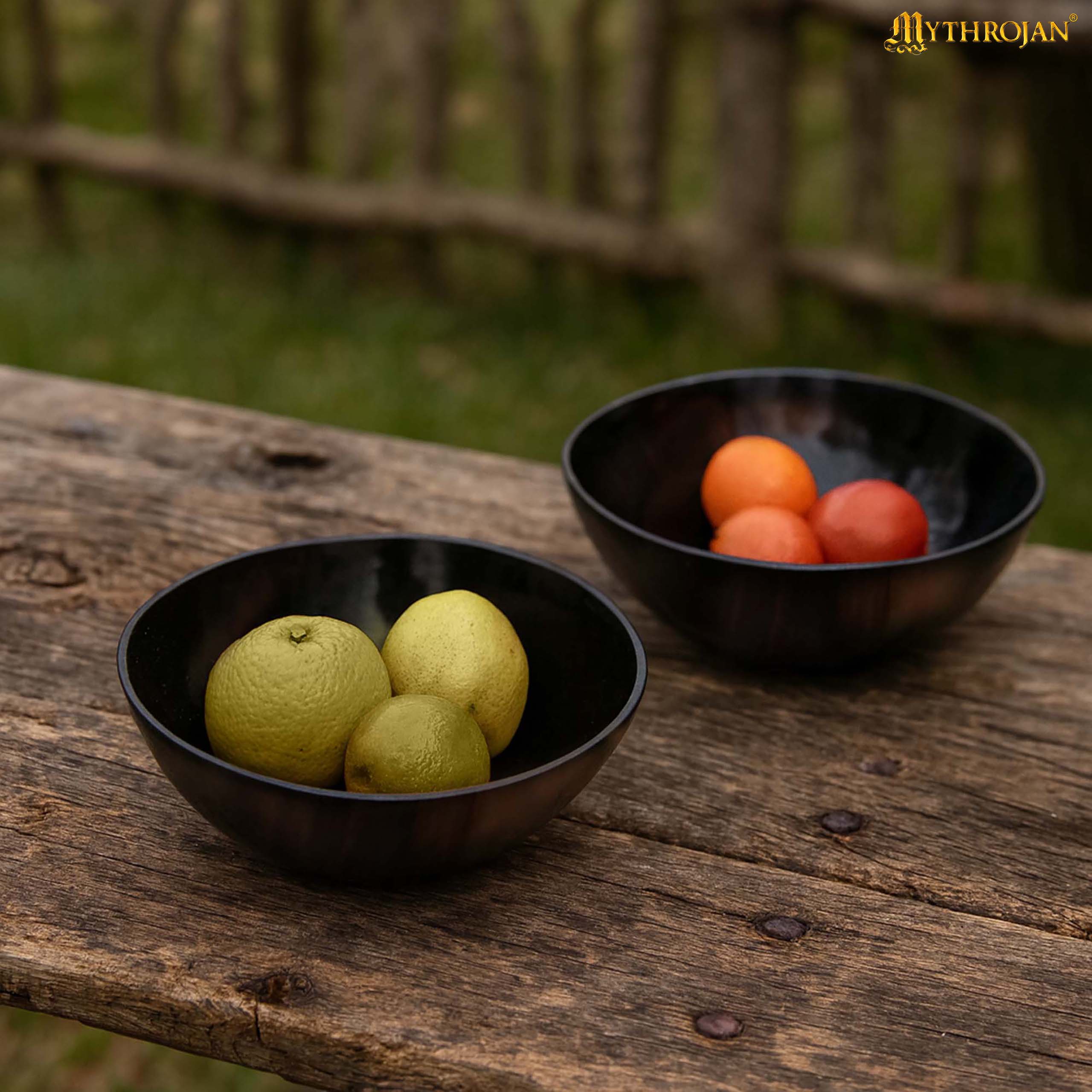 Viking Horn Bowl-300204-2SET Horn Bowl