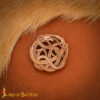 Viking Serpent Knot Buckle-26451BZ Bronze Buckle
