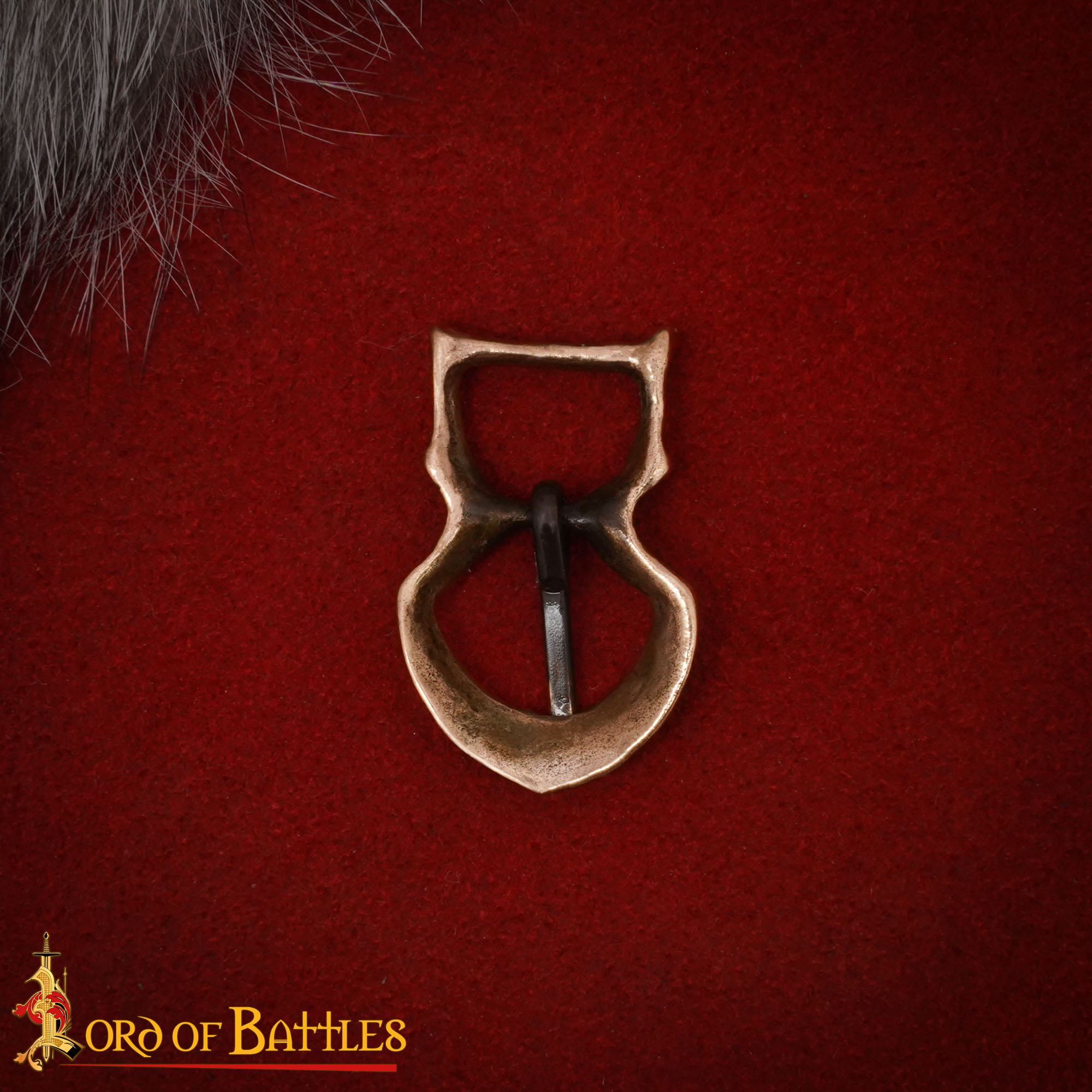 15th Century Solid Antique Bronze Buckle 26465BZAT 5 Small Bronze Belt Buckle