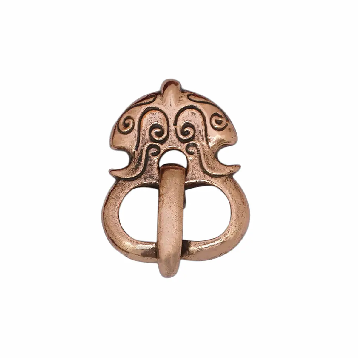 26444BZAT-3Pcs-Featured Norse Belt Buckle