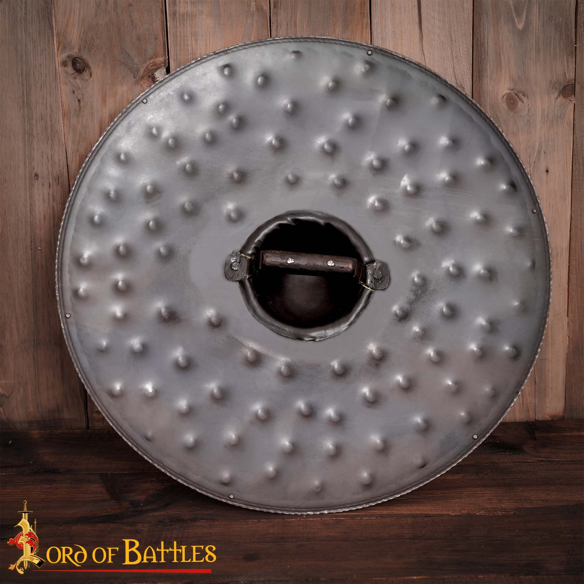 Handforged Hammered Shield Umbo-25175 4 Fantasy Barbarian Shield