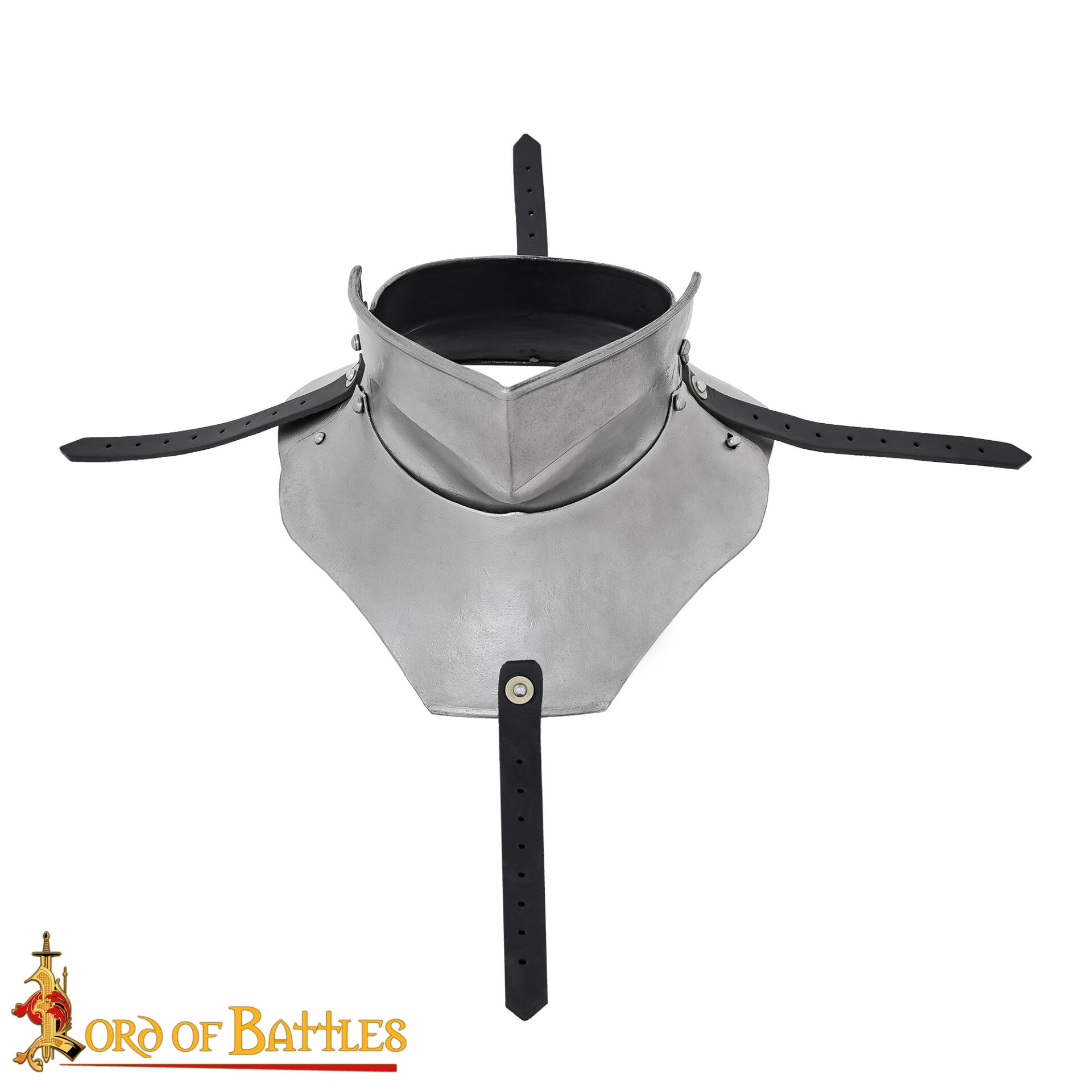 Late Medieval Gorget with Bevor-25162A 3 Gorget