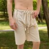 Medieval Linen Men Breeches-301112LCN Breeches