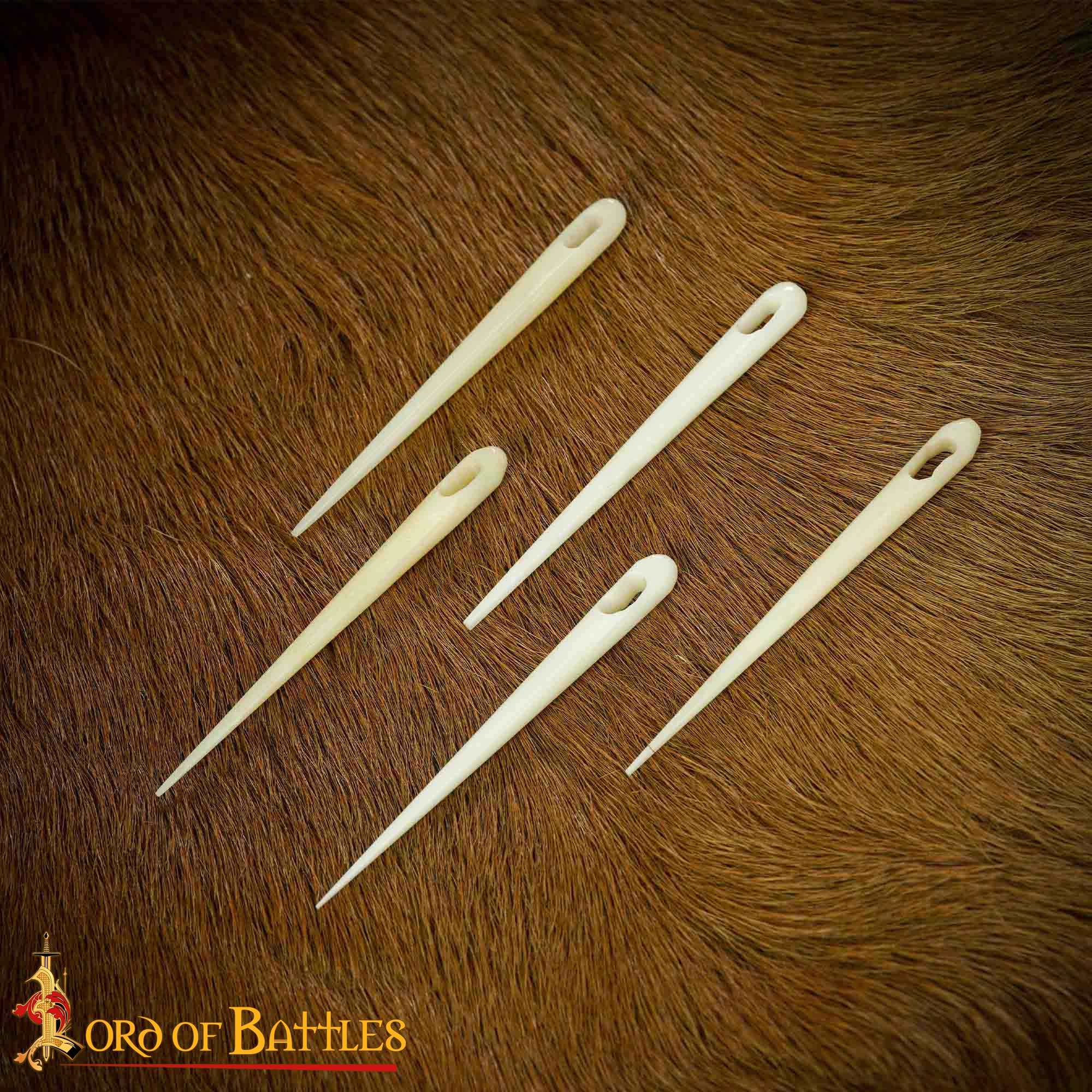 Viking Bone Sewing Needles-60676-5Pcs Viking Sewing Needles