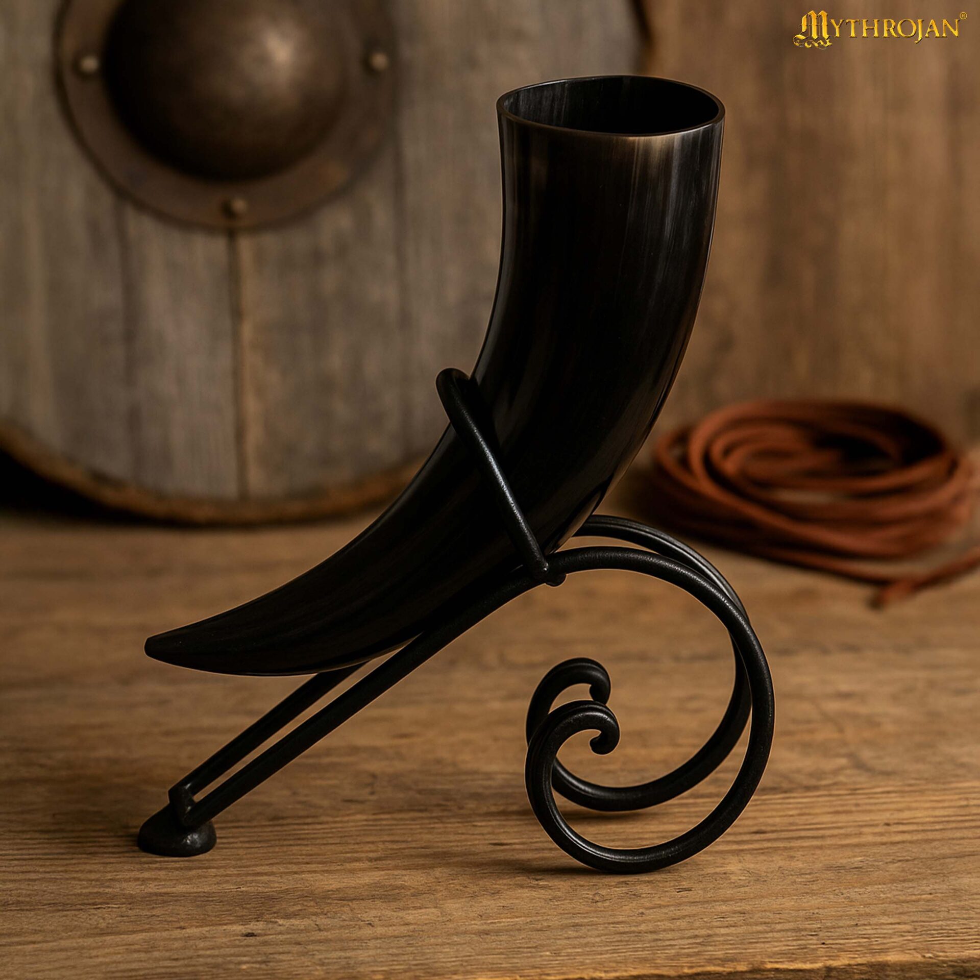 Viking Drinking Horn Stand-300838-M Drinking Horn Stand