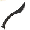 iron twisted knife-300013 3 twisted railroad spike knife