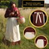 medieval-cotton-apron-ecru-historical-kitchen-wear-300987E 4 Medieval Apron