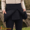 Medieval Padded Gambeson Skirt-7640BK 5 Padded Gambeson Skirt