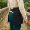 Medieval Padded Gambeson Skirt-7640BK 6 Padded Gambeson Skirt