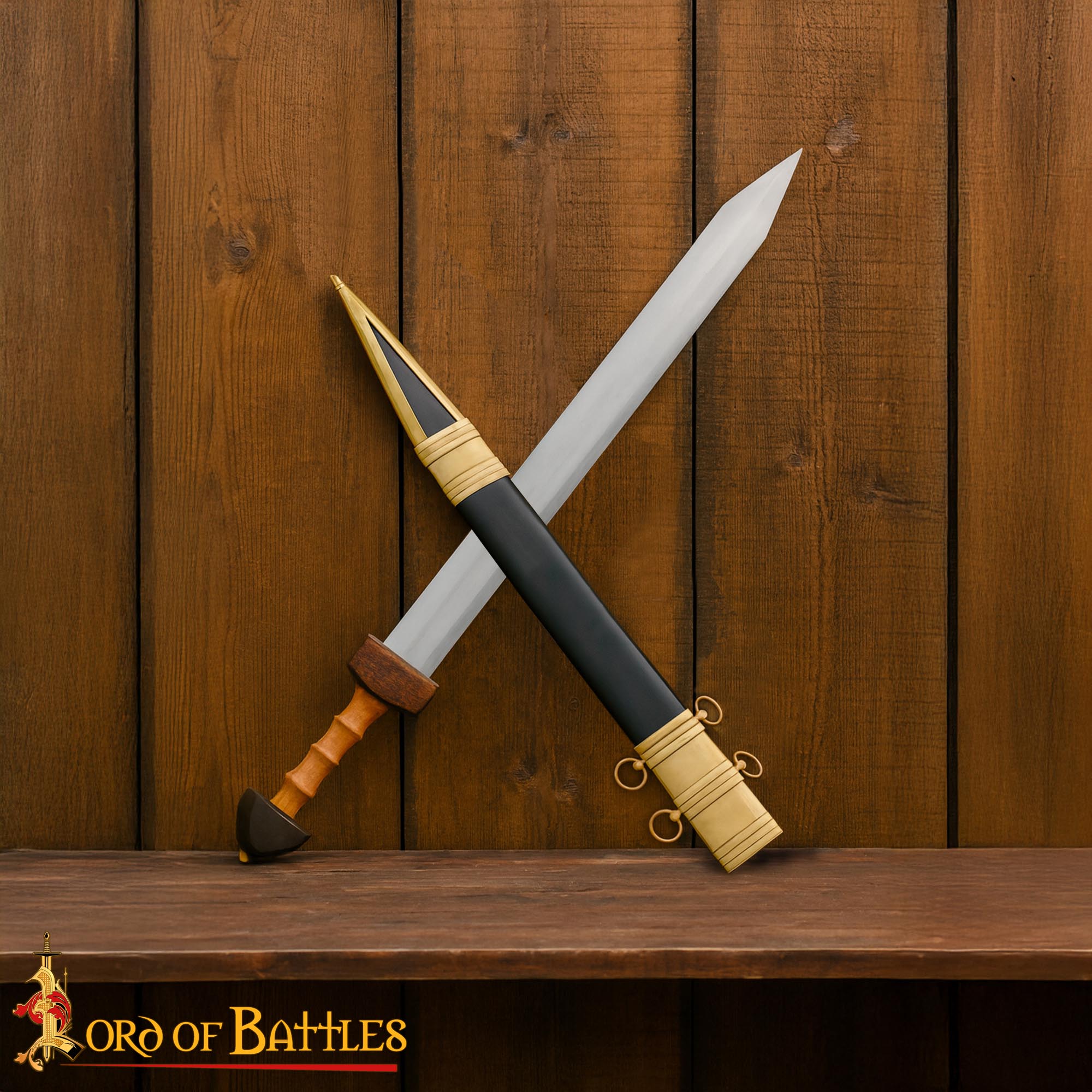 Roman Gladius with Scabbard – Legionary Short Sword-5521 Mainz Gladius