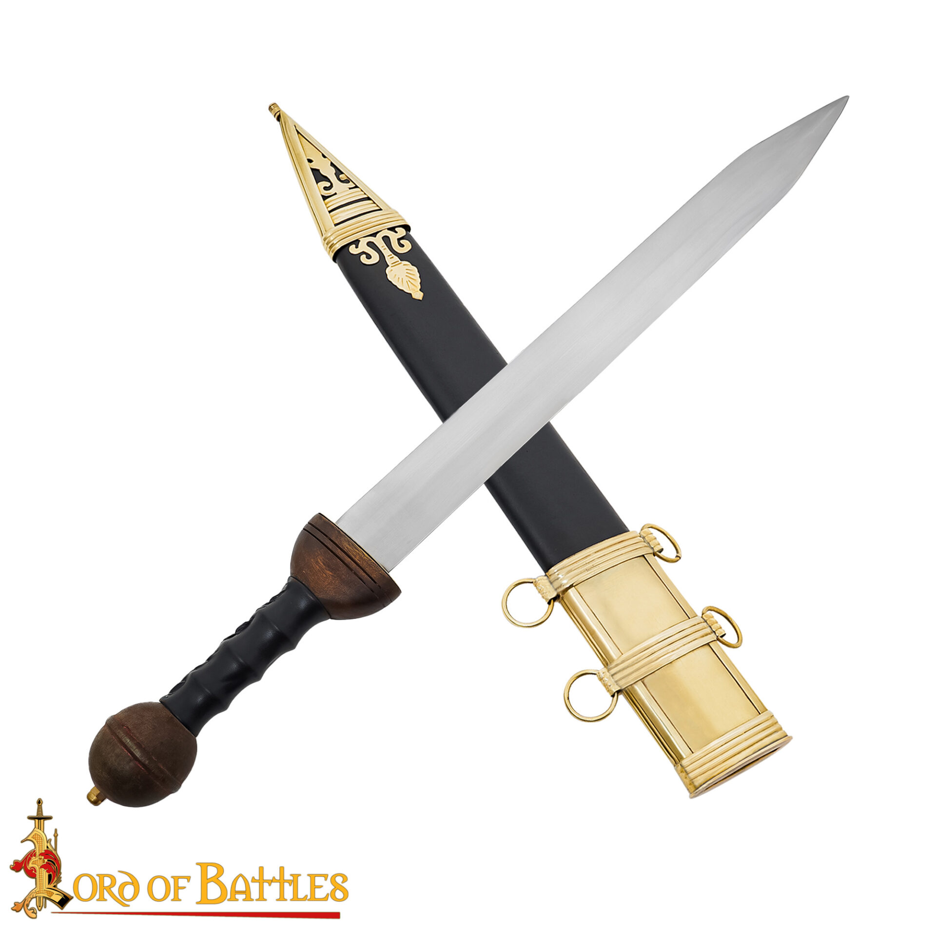 Roman Mainz Gladius with Scabbard – Legionary Leaf-Shaped Short Sword-5514 4 Roman Gladius