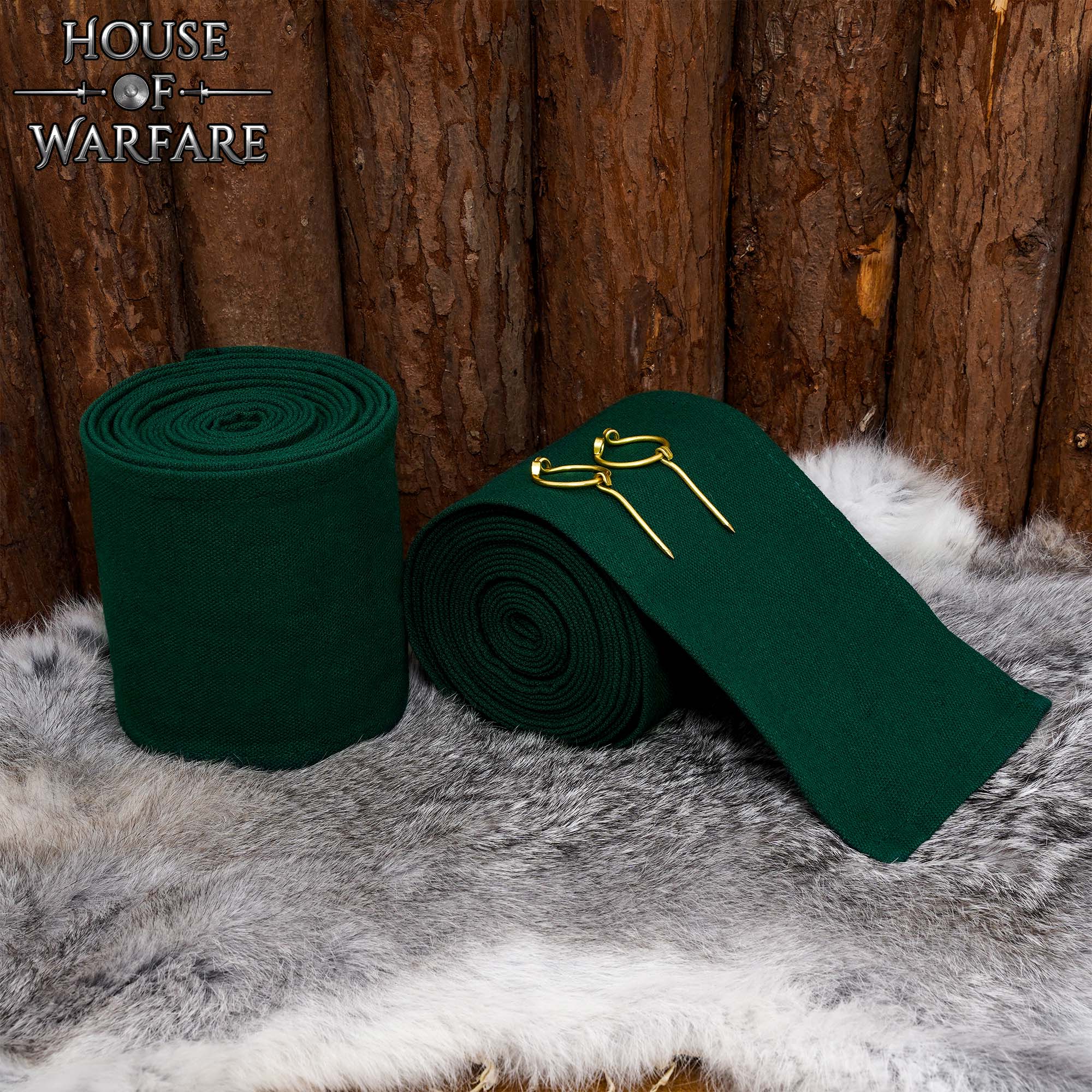 Winingas Viking Canvas Leg Wraps- 701715GR 1 Leg Wraps