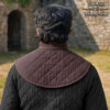 Medieval quilted gambeson padded collar-700915BR 4 Arming Collar