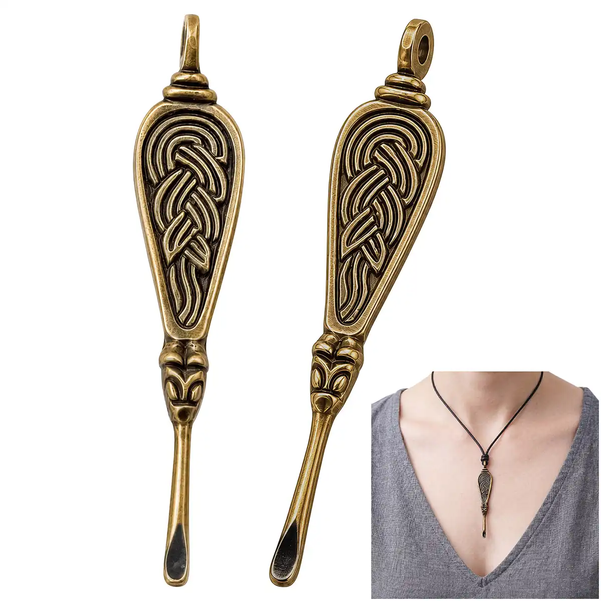 Brass Ear Cleaning Scoop