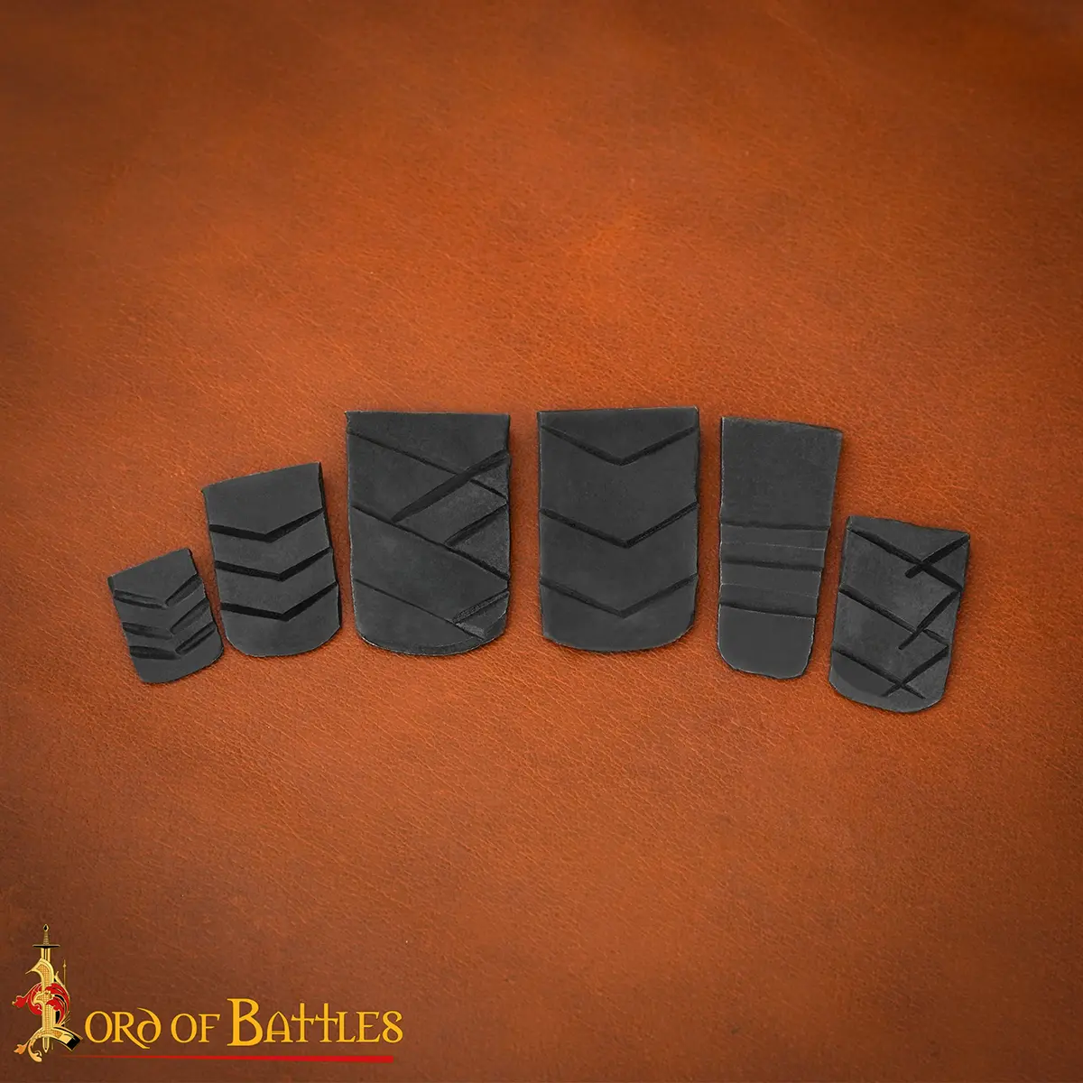 Hand Forged Iron Axe Wedge Set 6 Piece Textured Wedges for Axe Fitting Hand Forged Iron Axe Wedge Set 6 Piece Textured Wedges for Axe Fitting - Image 7