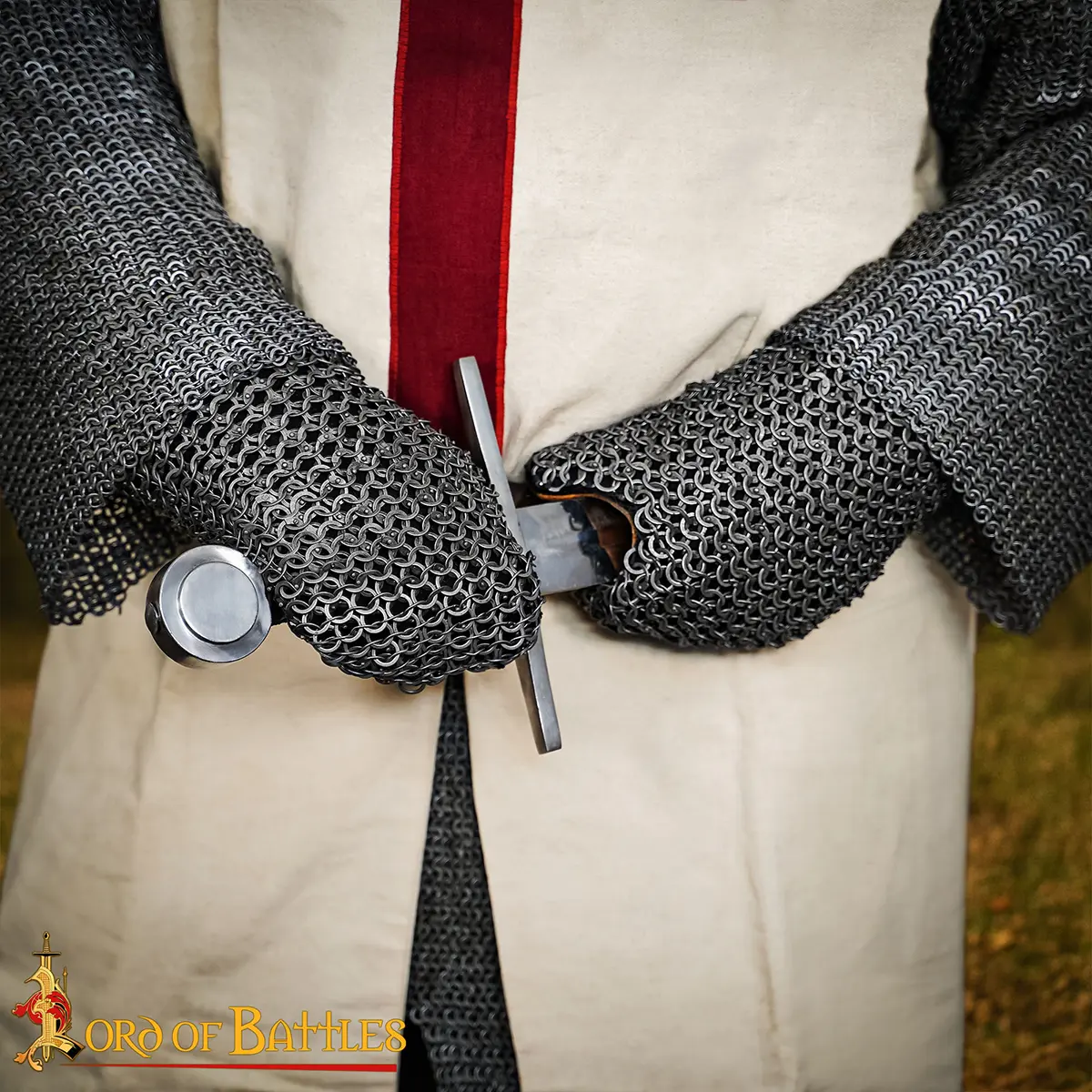 Chain Mail Gloves Riveted 9 mm 17 Gauge Chain Mail Gloves Riveted 9 mm 17 Gauge - Image 2