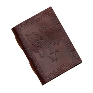 The Dragon Journal Handcrafted Real Leather Diary