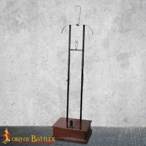 Medieval Full Armour Display Stand – 18 Gauge Steel Frame with Hardwood Base