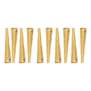 Brass Aiglets - Medieval Solid Set of 10