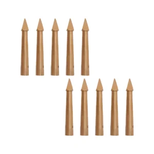 Medieval Brass Aiglets – Set of 10 Fabric Lacing Tips