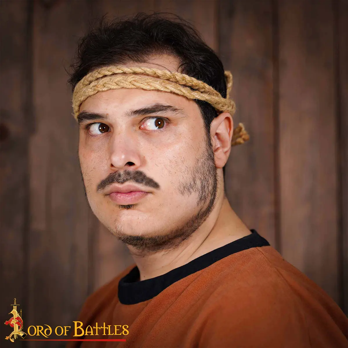 Roman Sling - Hand Braided Jute Historical Slingshot Roman Sling - Hand Braided Jute Historical Slingshot - Image 2