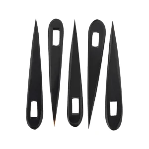 Viking Nalbinding Horn Needles Set of 5 Genuine Horn Accessory