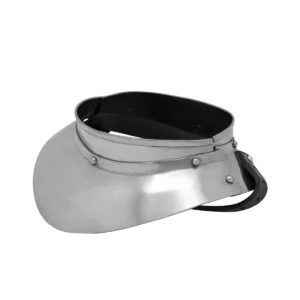 Renaissance Conquistador Small Steel Gorget 16 gauge