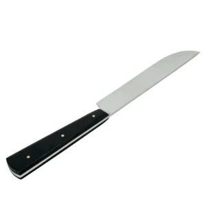 Handcrafted Medieval Stainless Steel Knife with Ox Horn Handle