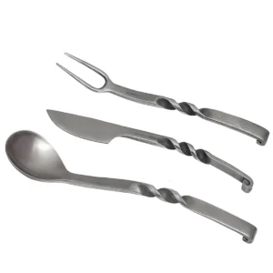 Hand Forged Rustic Cutlery Set