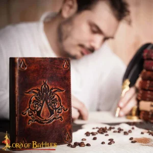 Handcrafted Journal for the Creed of Assassin Real Leather Diary