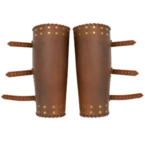 Medieval Ironvale Warden Greaves