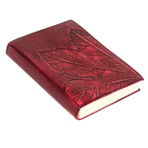 Verdant Leaf Leather Journal Notebook