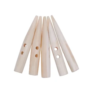 Natural Horn Toggle Buttons Set of 5