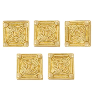 Medieval Viking Solid Brass Decorations Set of 5