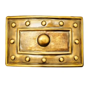 Beast of the Realm Antique Brass Belt Adornment